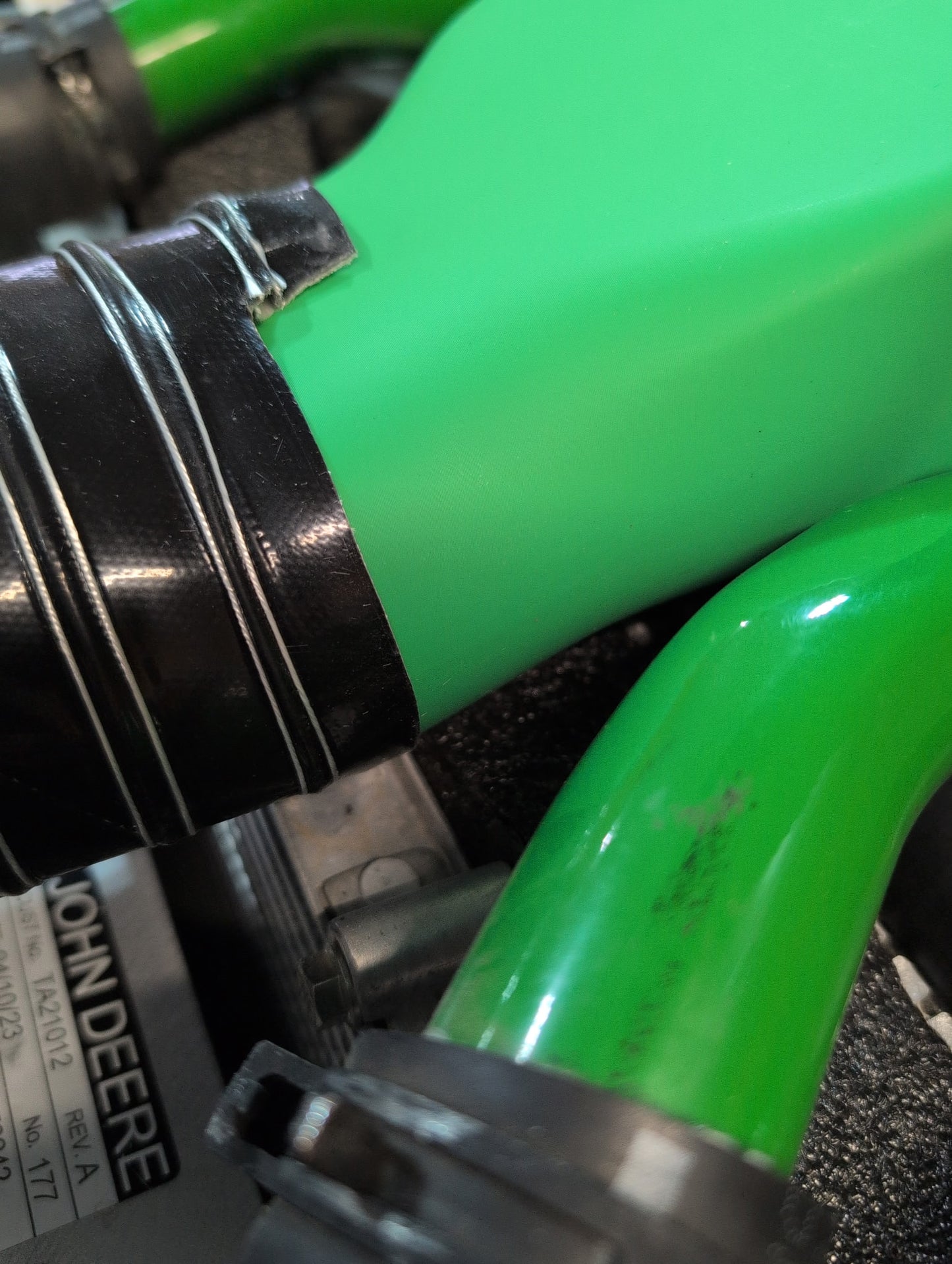 John Deer 4066r Cold Air Intake v2