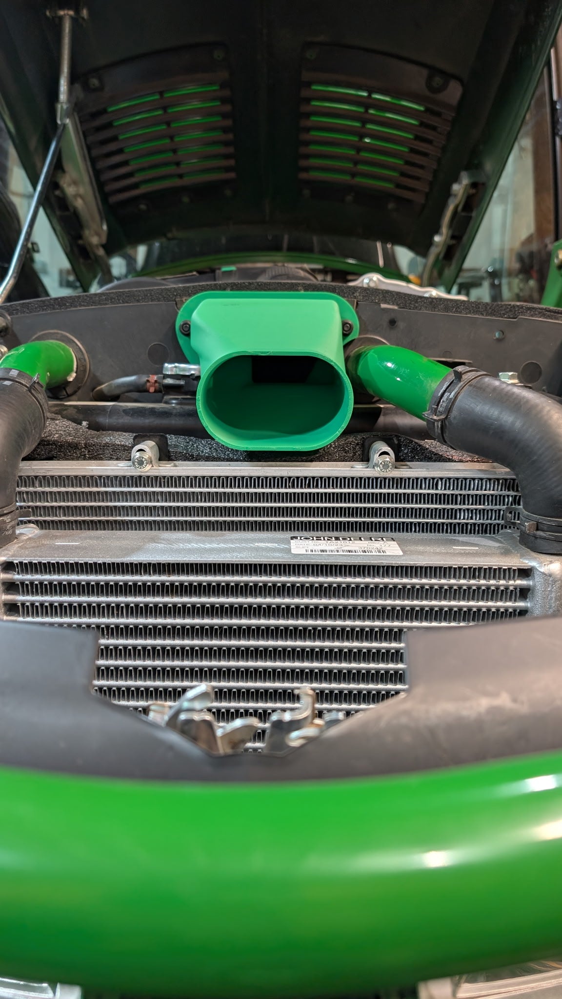 John Deer 4066r Cold Air Intake v2
