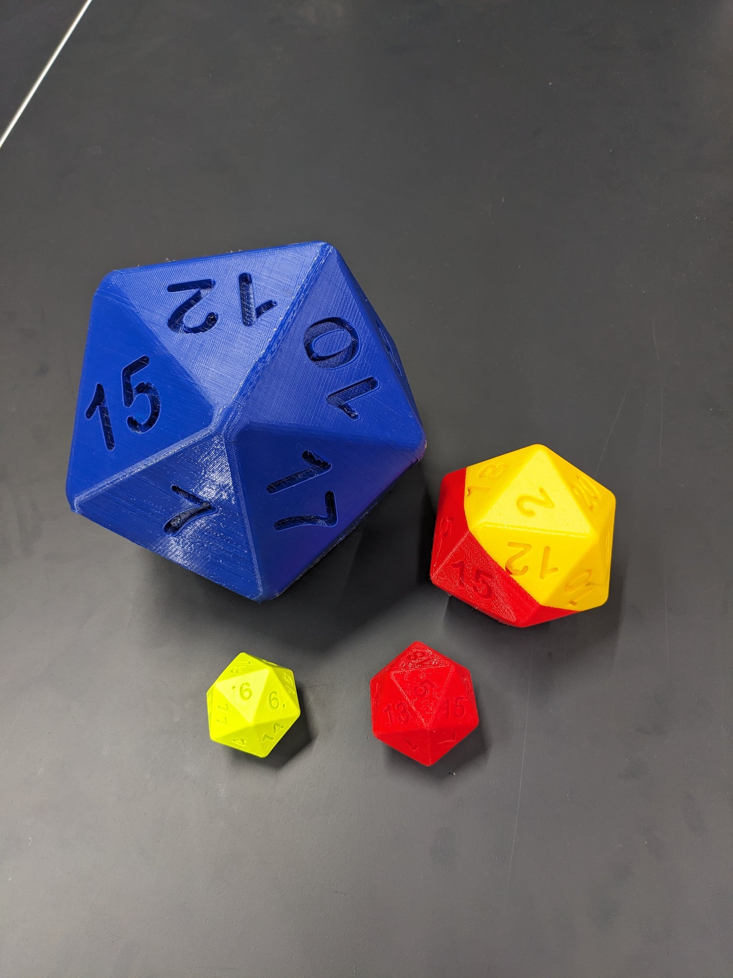 TPU 20-sided die