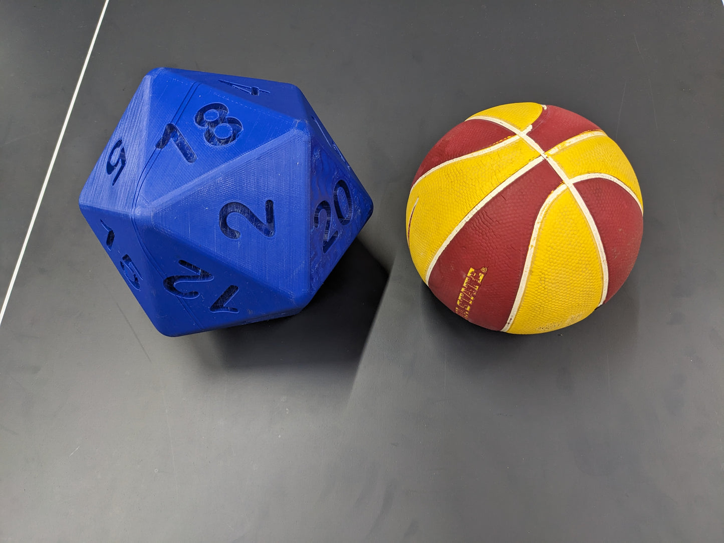 TPU 20-sided die