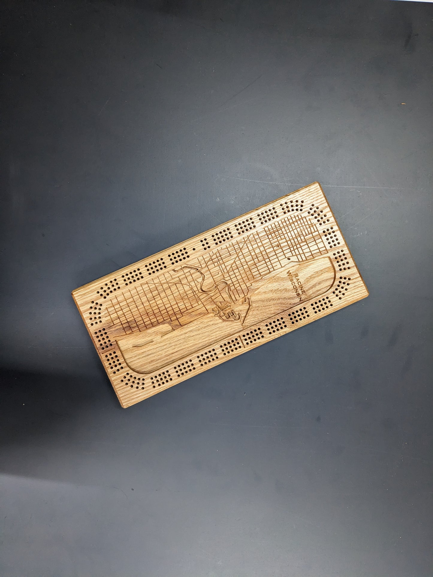 City Street Cribbage Board