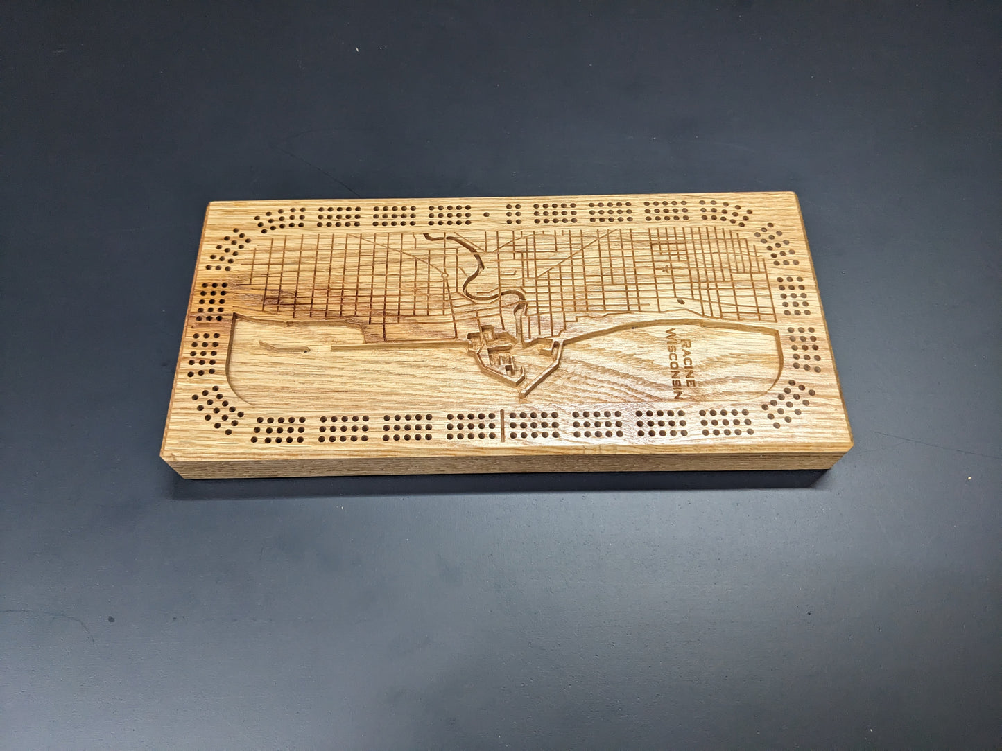 City Street Cribbage Board