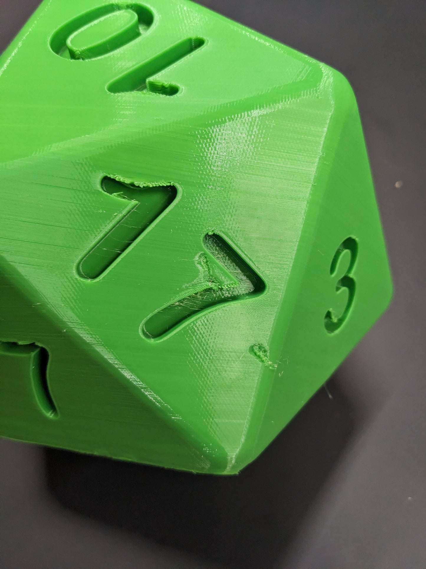 TPU 20-sided die